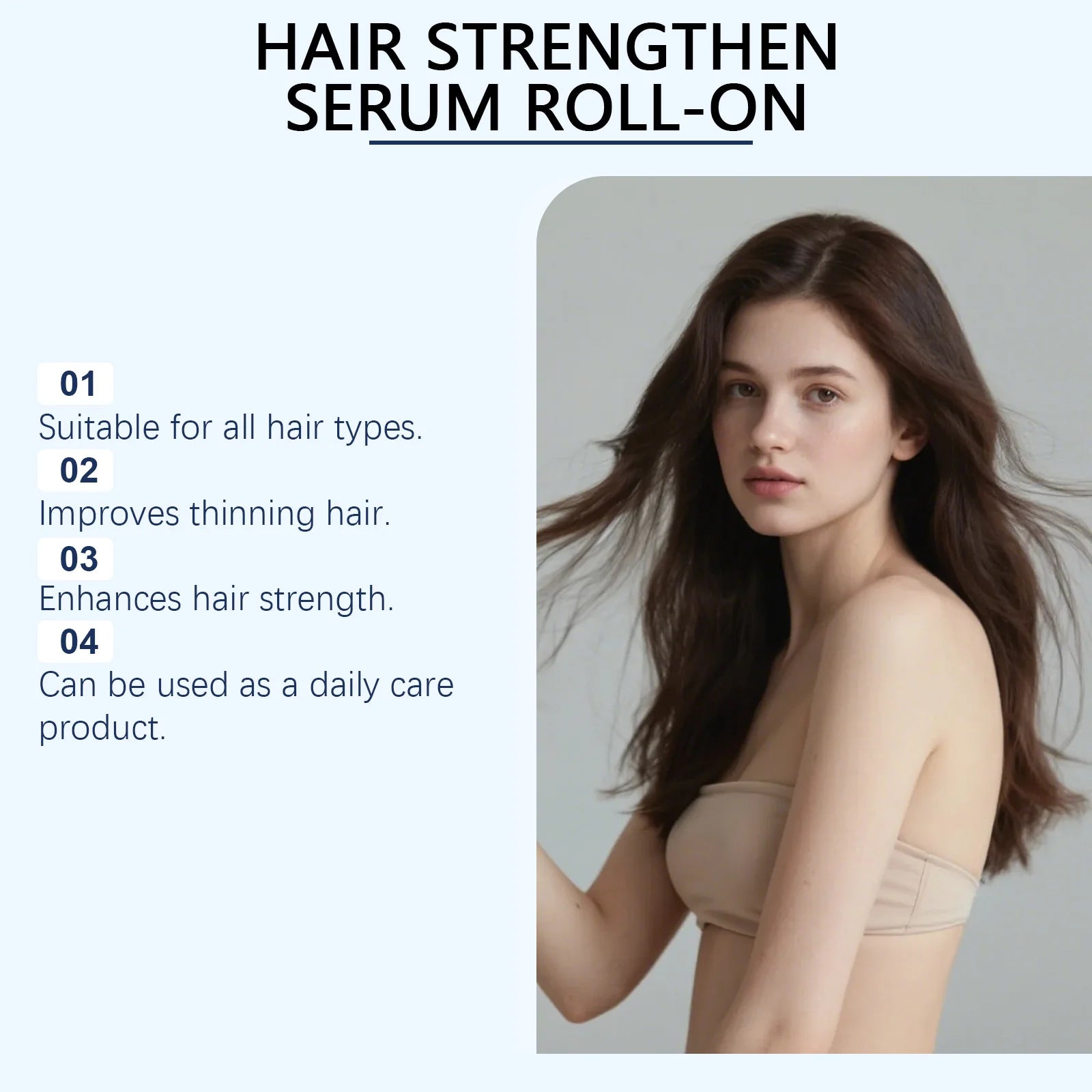 Rosemary Hair Growth Serum Roller for Thinning Hair - 10