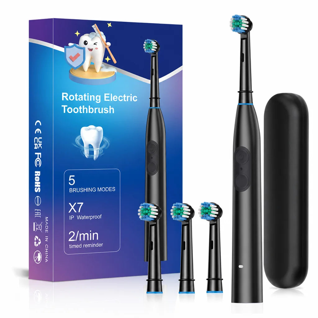 Rechargeable Rotating Electric Toothbrush with 5 Cleaning Modes - 17