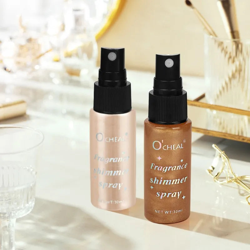 Waterproof Shimmer Body and Face Highlighter Spray