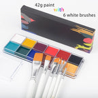 Professional Face and Body Painting Makeup Kit for Halloween
