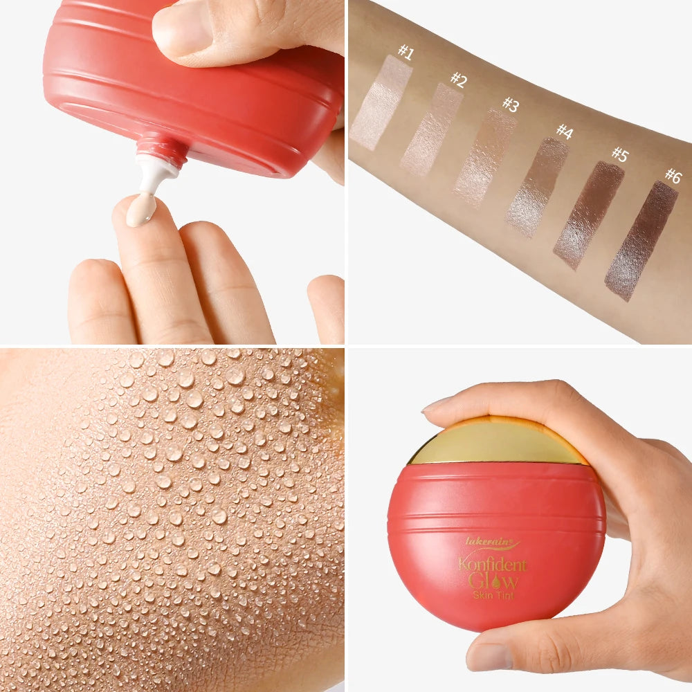Hydrating Glow Skin Tint Foundation for Radiant Complexion - 5