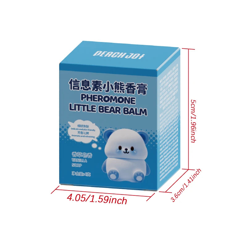Portable Pheromone Solid Perfume Bear Balm