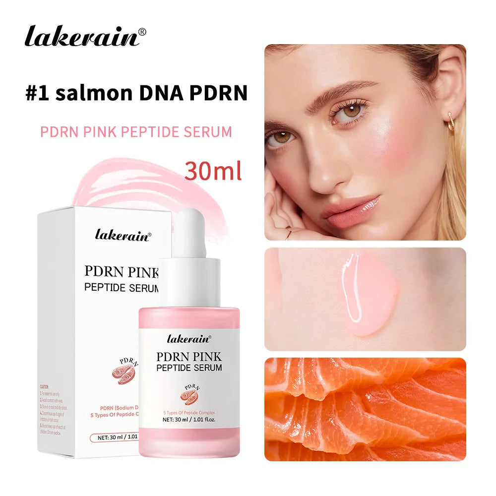 Salmon PDRN Peptide Facial Serum for Radiant Glass Skin