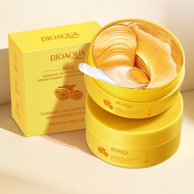 Turmeric Collagen Hydrating Eye Mask for Dark Circles