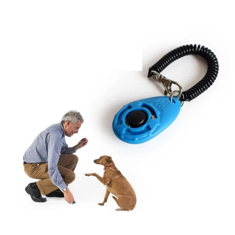Portable Pet Training Clicker with Wrist Strap