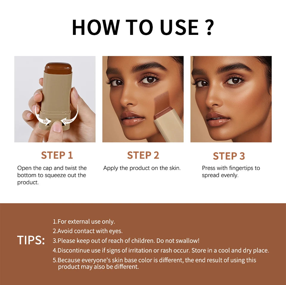 Serum-Boosted Skin Tint Foundation Stick - 15