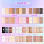 Magnetic DIY Makeup Palette for Face and Eyes