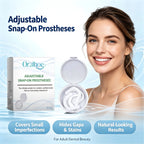 Adjustable Snap-On Smile Veneers for Teeth Whitening and Gaps