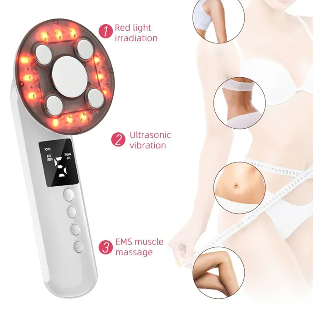 3-in-1 Ultrasonic Body Contouring and Skin Tightening Device