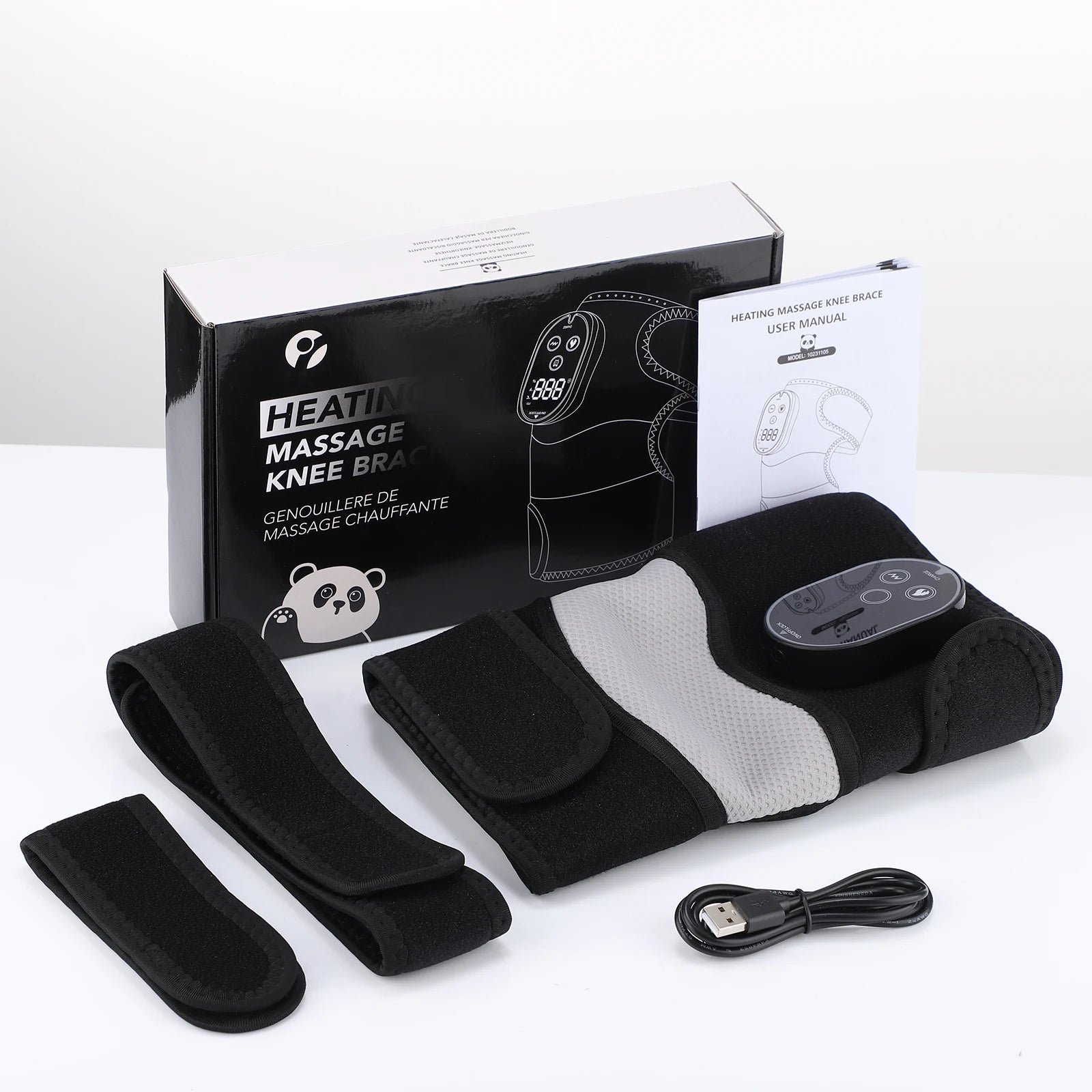 Heated Vibration Massage Wrap for Knee, Shoulder and Elbow - 15