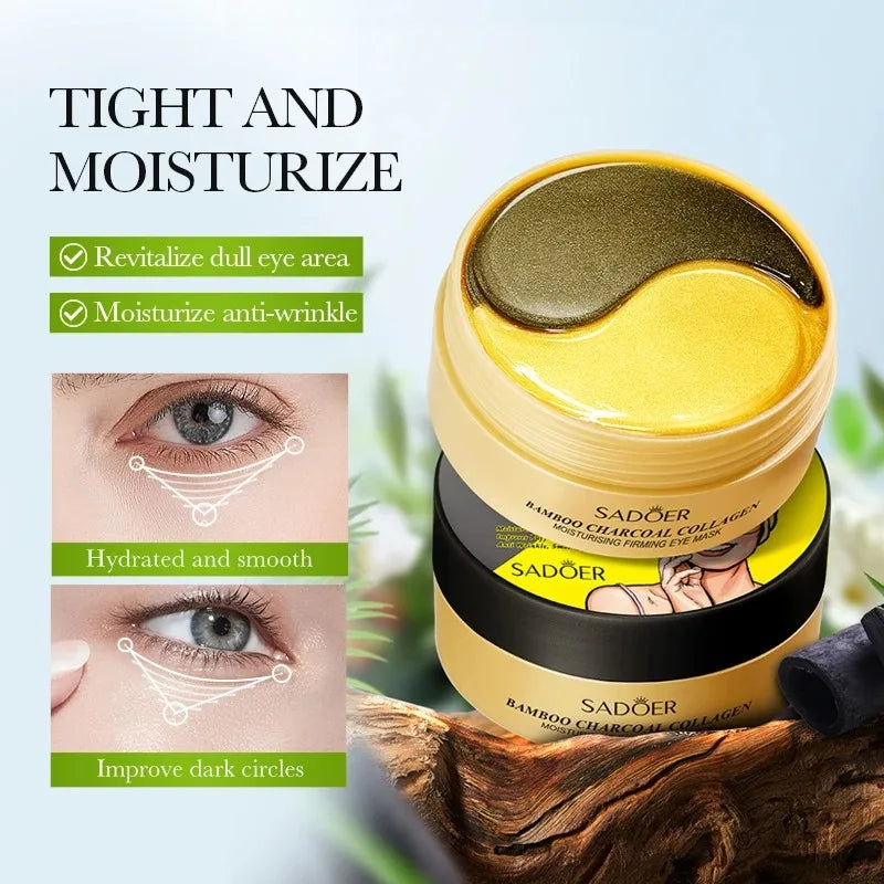 Hydrating Collagen Eye Patches for Dark Circles and Puffiness
