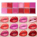 12-Color Versatile Lipstick and Blush Makeup Palette