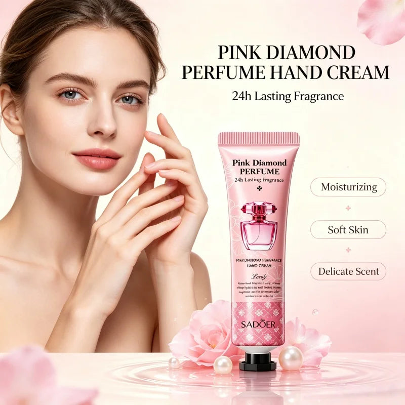 Pink Diamond Perfume Moisturizing Hand Cream