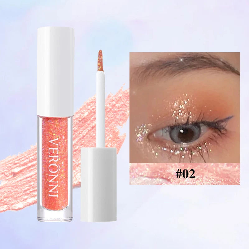 Waterproof Shimmer Liquid Glitter Eyeshadow