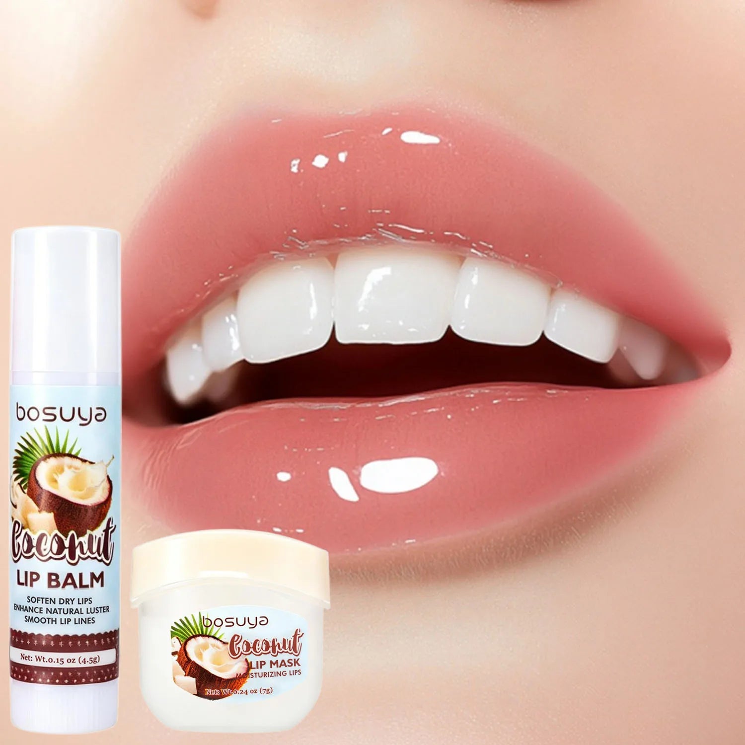 Fruit Extract Hydrating Lip Balm and Mask Set - 13
