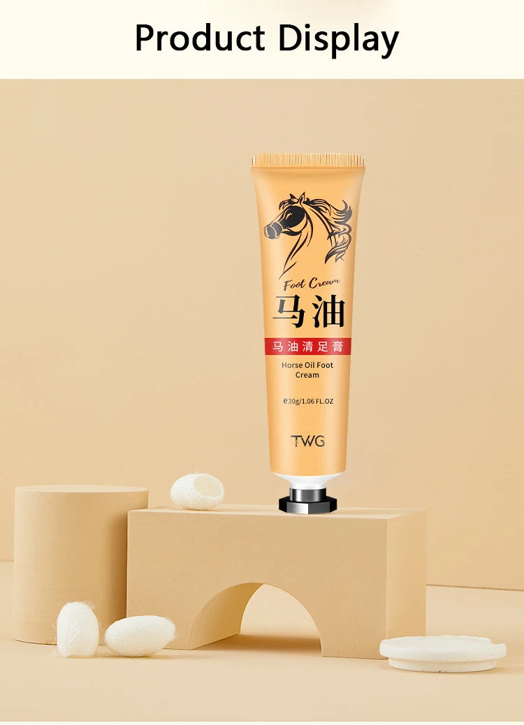 Moisturizing Horse Oil Repair Cream for Dry Cracked Skin