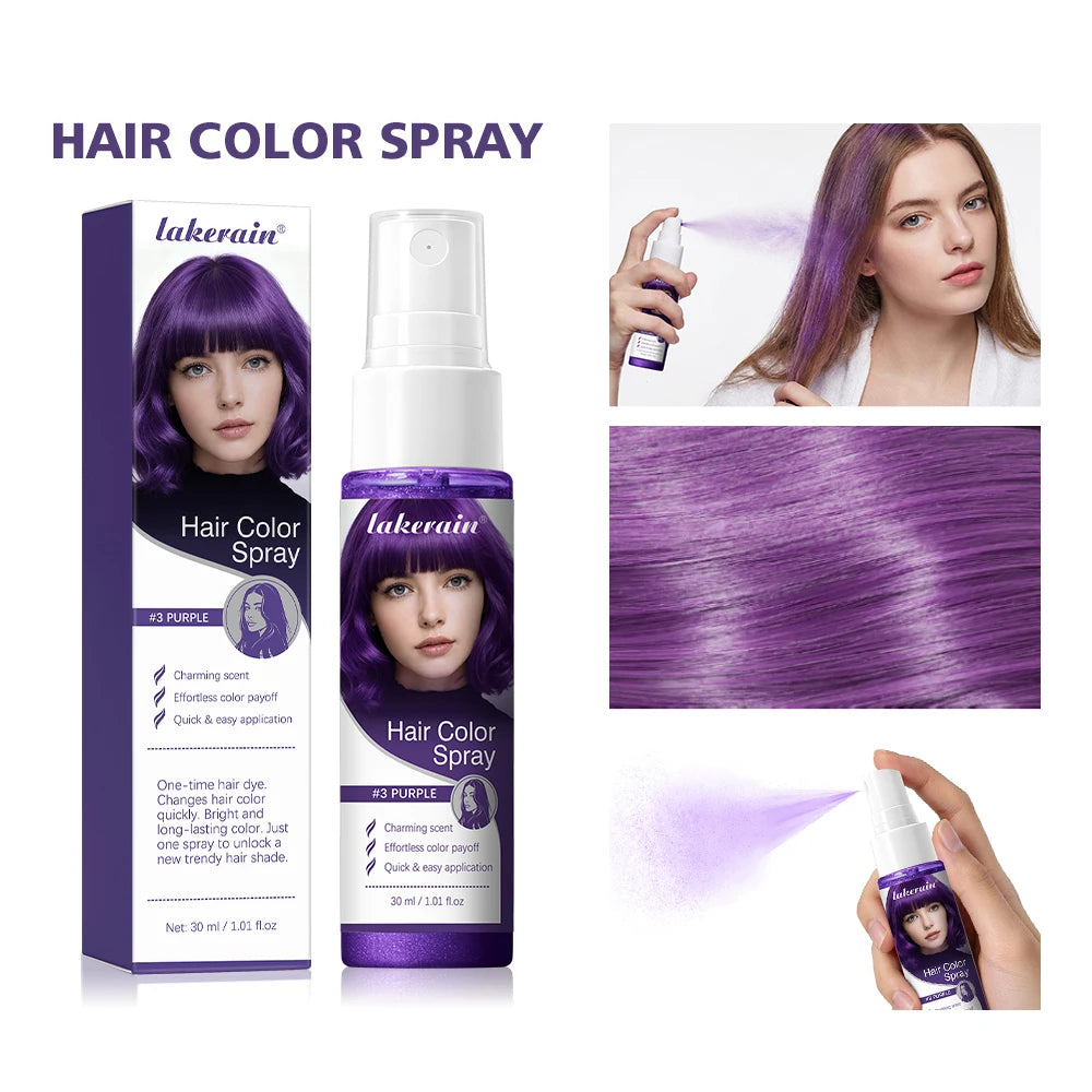 Temporary Washable Hair Color Spray