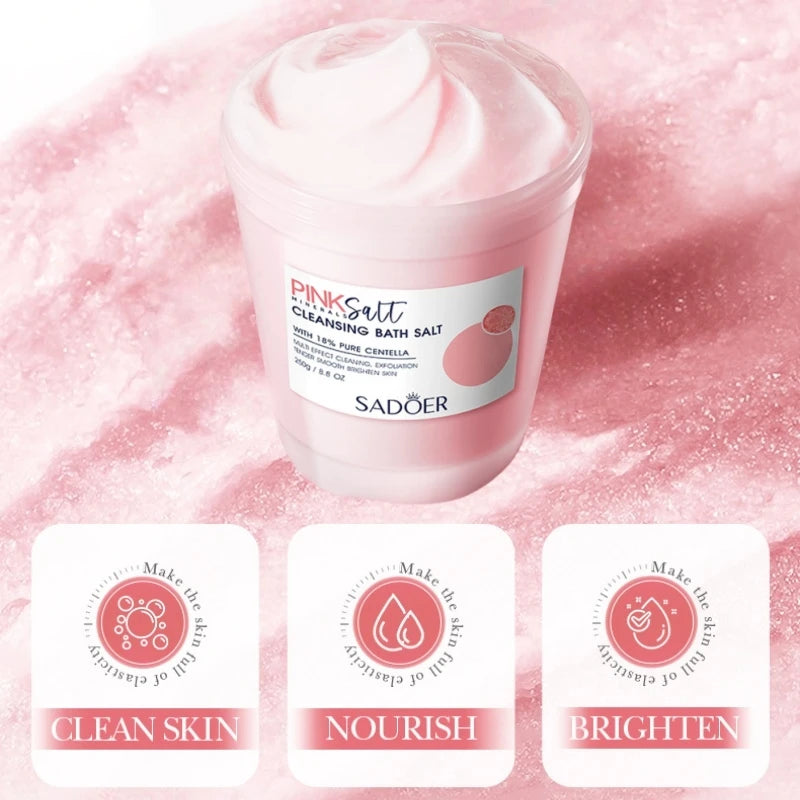 Exfoliating Himalayan Salt Body Scrub for Smooth Skin