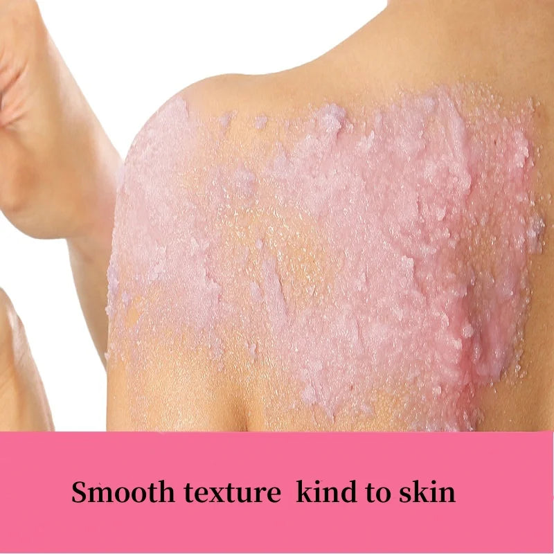 Exfoliating Rose Body Scrub for Smooth Radiant Skin