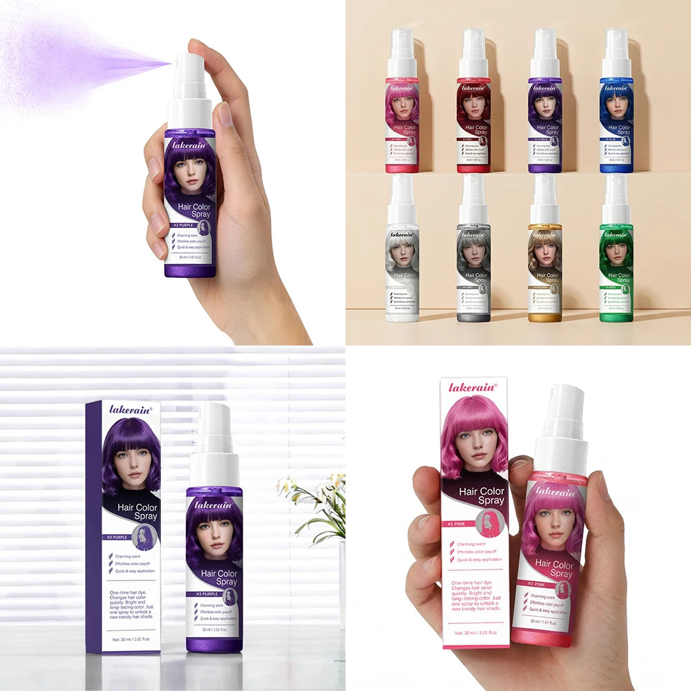 Temporary Washable Hair Color Spray