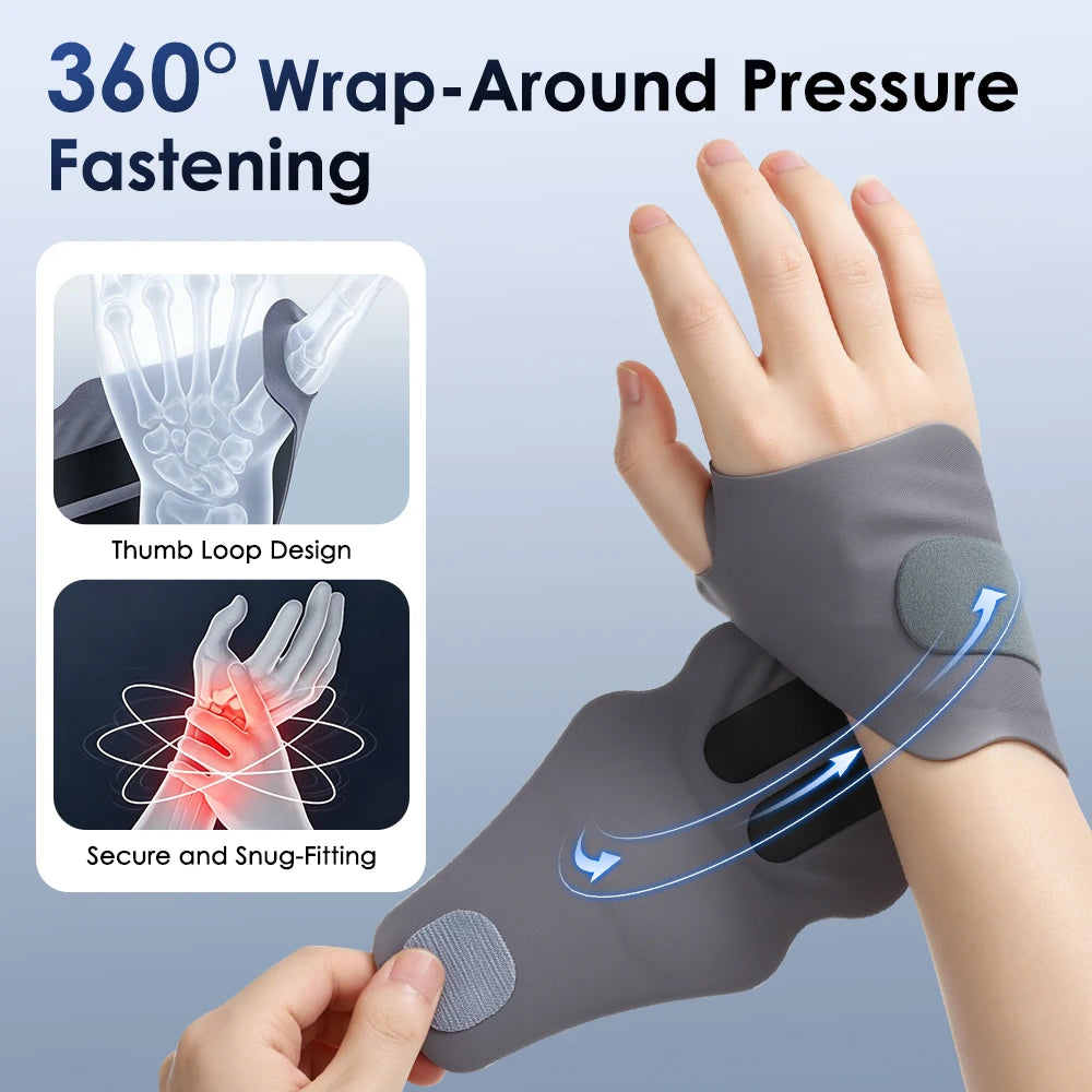 Electric Microcurrent Wrist Massager for Pain Relief - 5