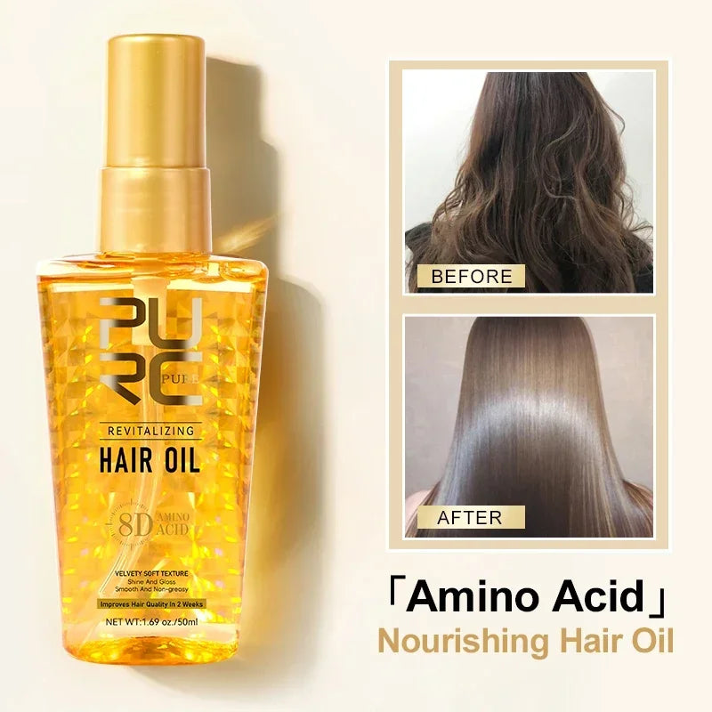 Smoothing Moroccan Hair Oil for Frizz Control and Shine