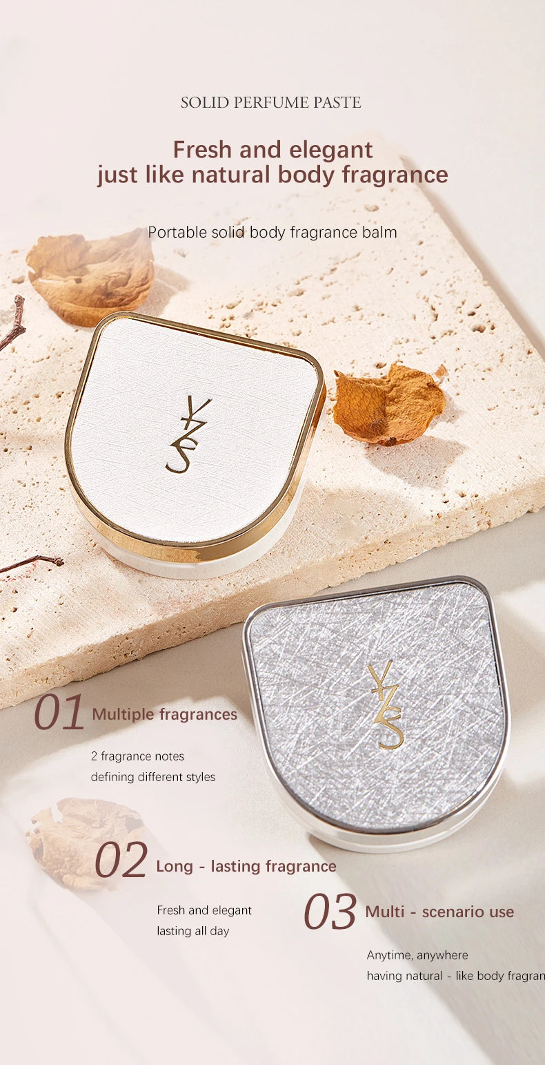 Long-Lasting Portable Solid Perfume Balm