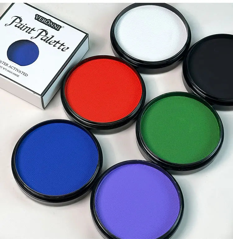 Professional Monochrome Water-Activated Face & Body Paint