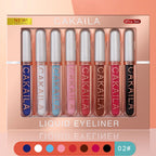 Waterproof Colorful Liquid Eyeliner Set
