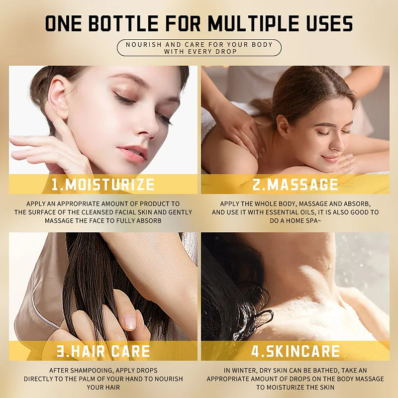 All-Purpose Hydrating Body and Hair Massage Oil