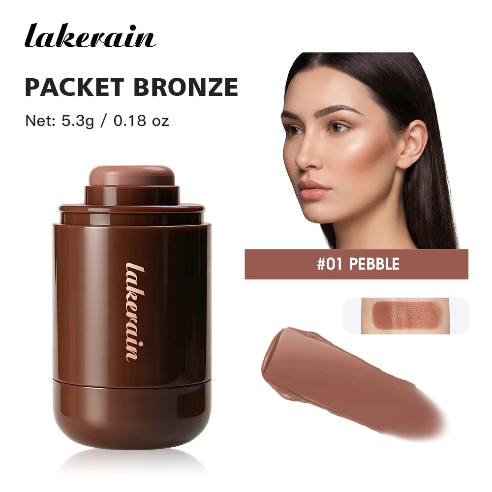 Cream Bronzer Contour Stick for Sculpted Face Makeup