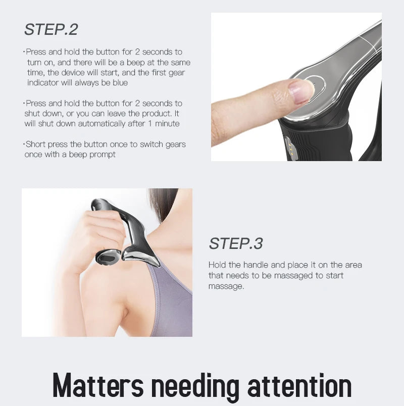 Electric Muscle Scraper and Gua Sha Massage Tool
