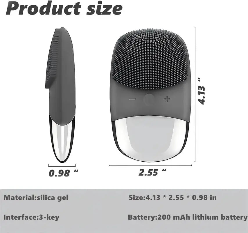 Electric Sonic Facial Cleansing Brush and Massager