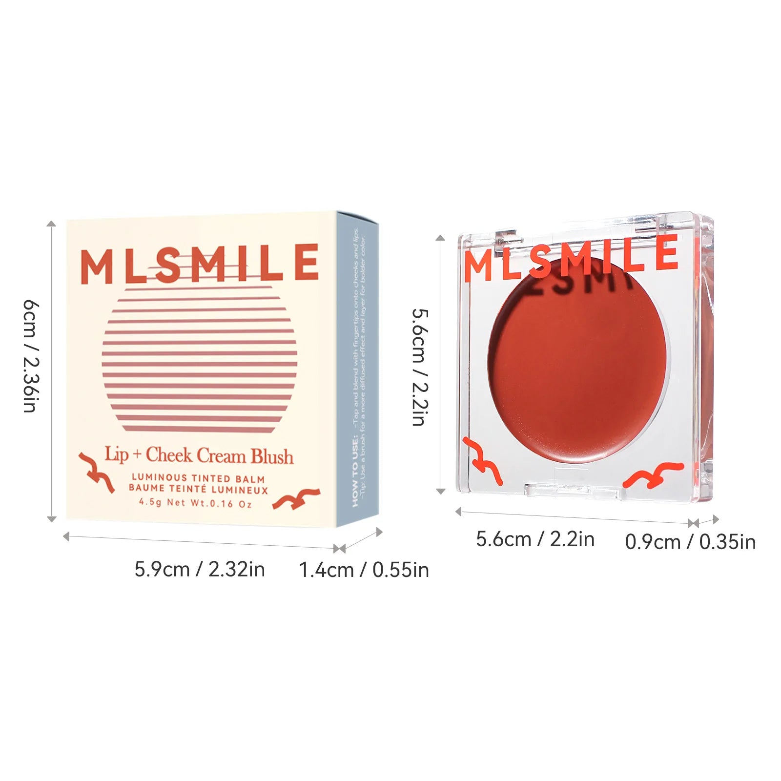 Luminous Cream Blush for Lips and Cheeks - 6