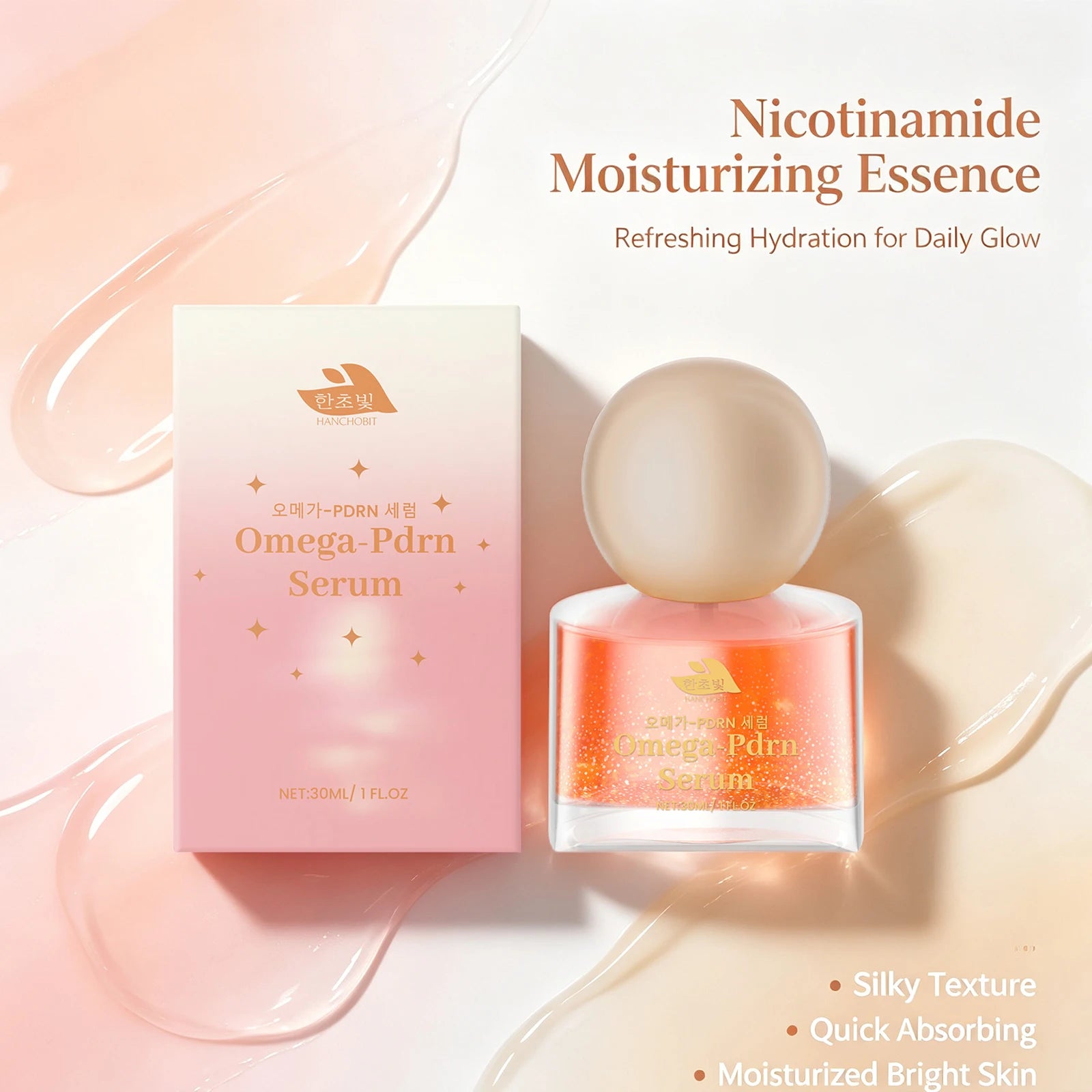 Niacinamide Hydrating Face Serum for Radiant Glowing Skin - 1