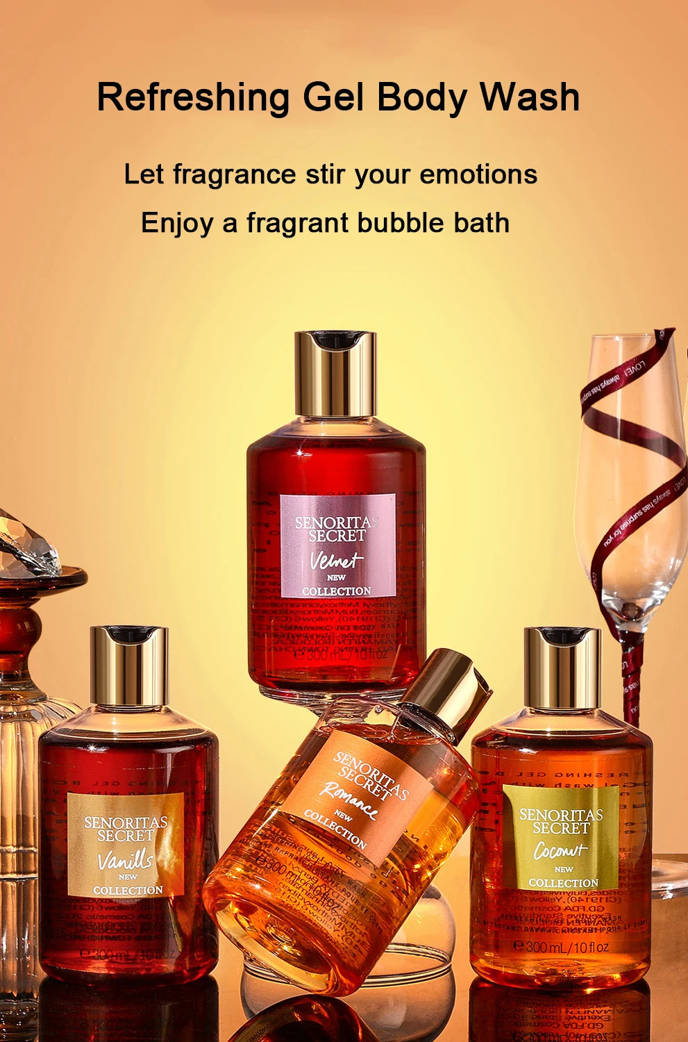 Long-Lasting Fragrance Perfumed Shower Gel - 5