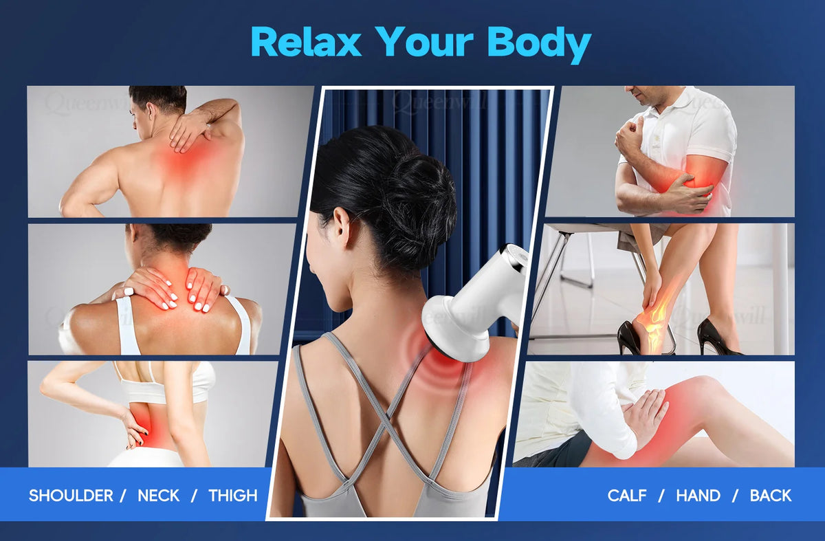 Portable Deep Tissue Body Sculpting Massage Gun