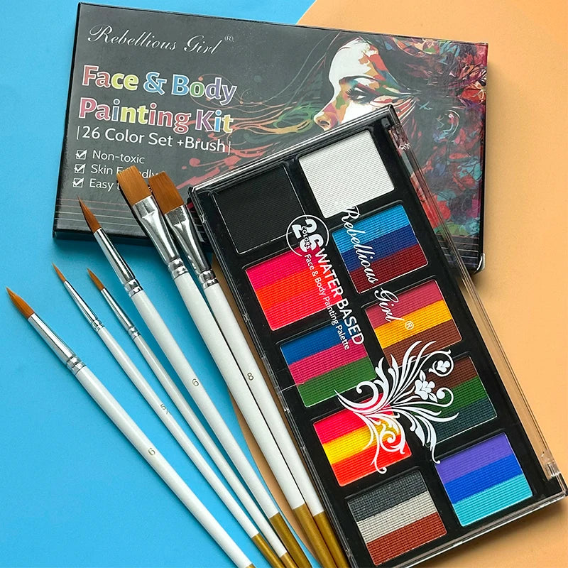 Professional Face and Body Painting Palette Kit for Parties