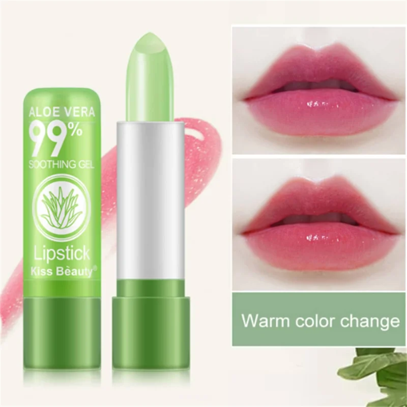 Color Changing Aloe Vera Moisturizing Lip Balm Set