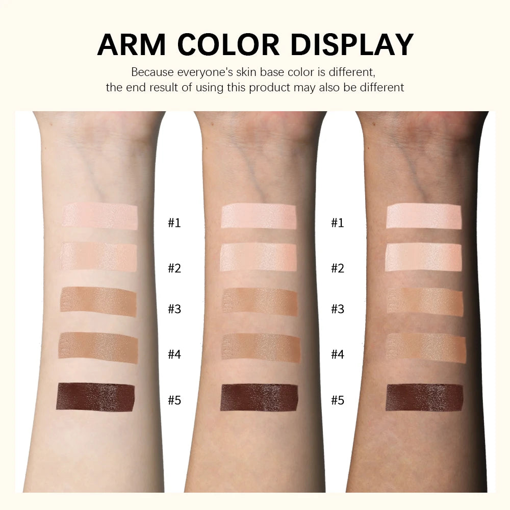 Matte Finish Long-Lasting Liquid Foundation Concealer