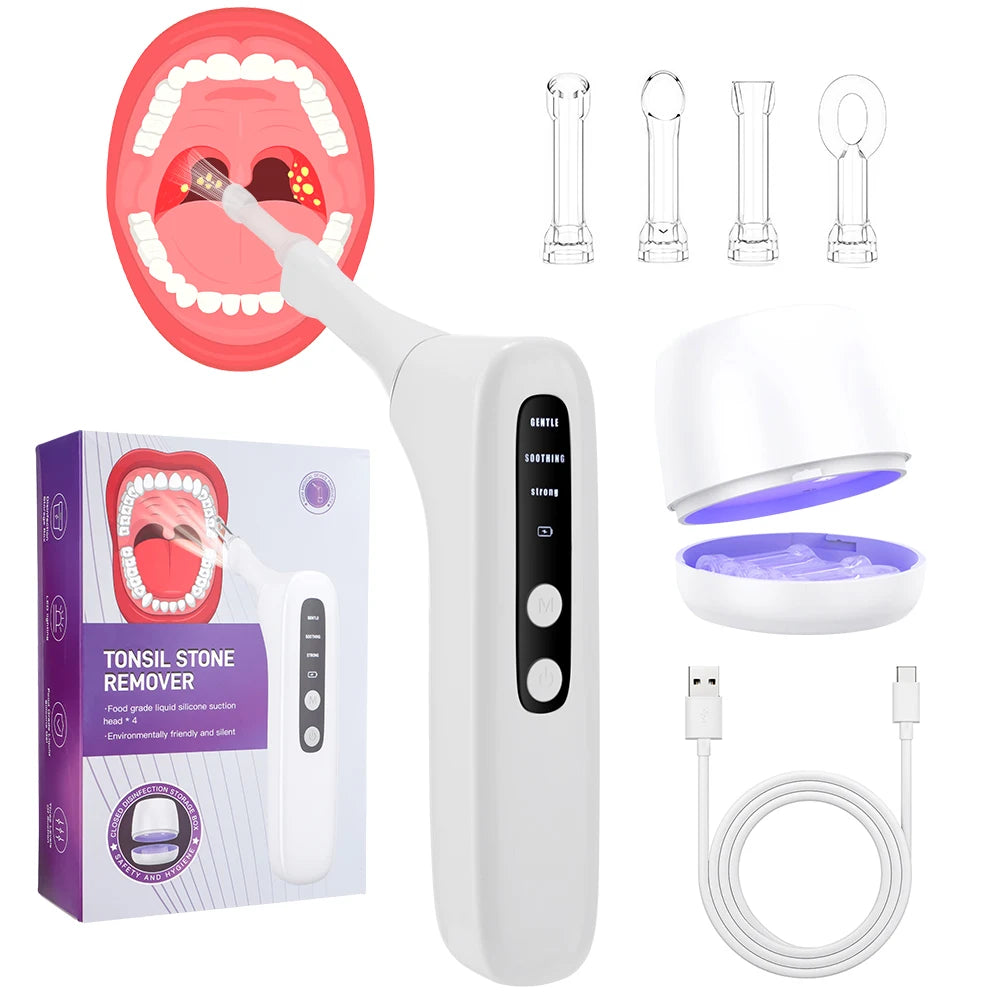 Visible Tonsil Stone Remover with HD Camera - 17