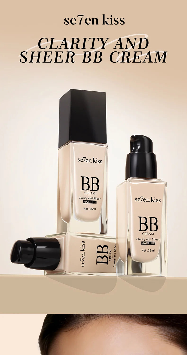 Long-Lasting Waterproof BB Cream Foundation