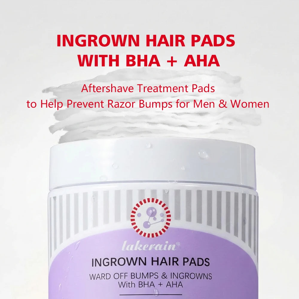 Exfoliating Ingrown Hair and Razor Bump Treatment Pads - 7