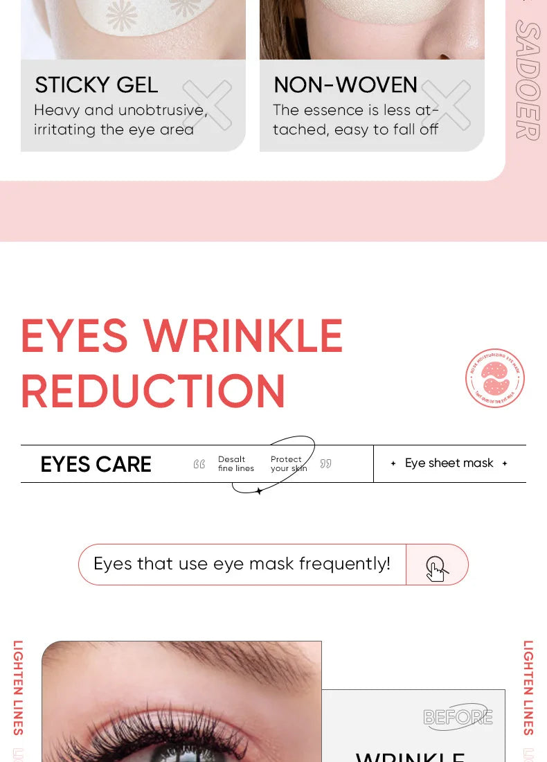 Rose Collagen Hydrating Eye Mask Patches