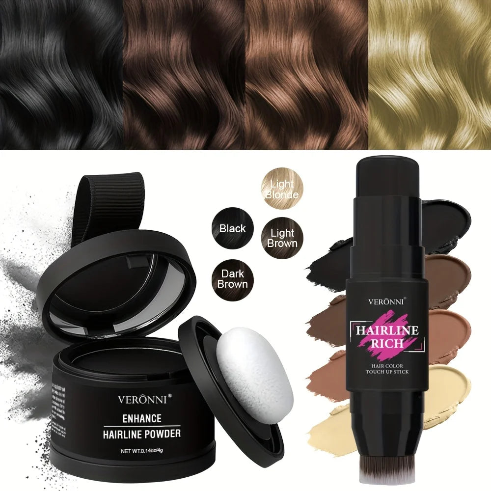 Hairline Shadow Powder and Root Touch-Up Pen Set - 1