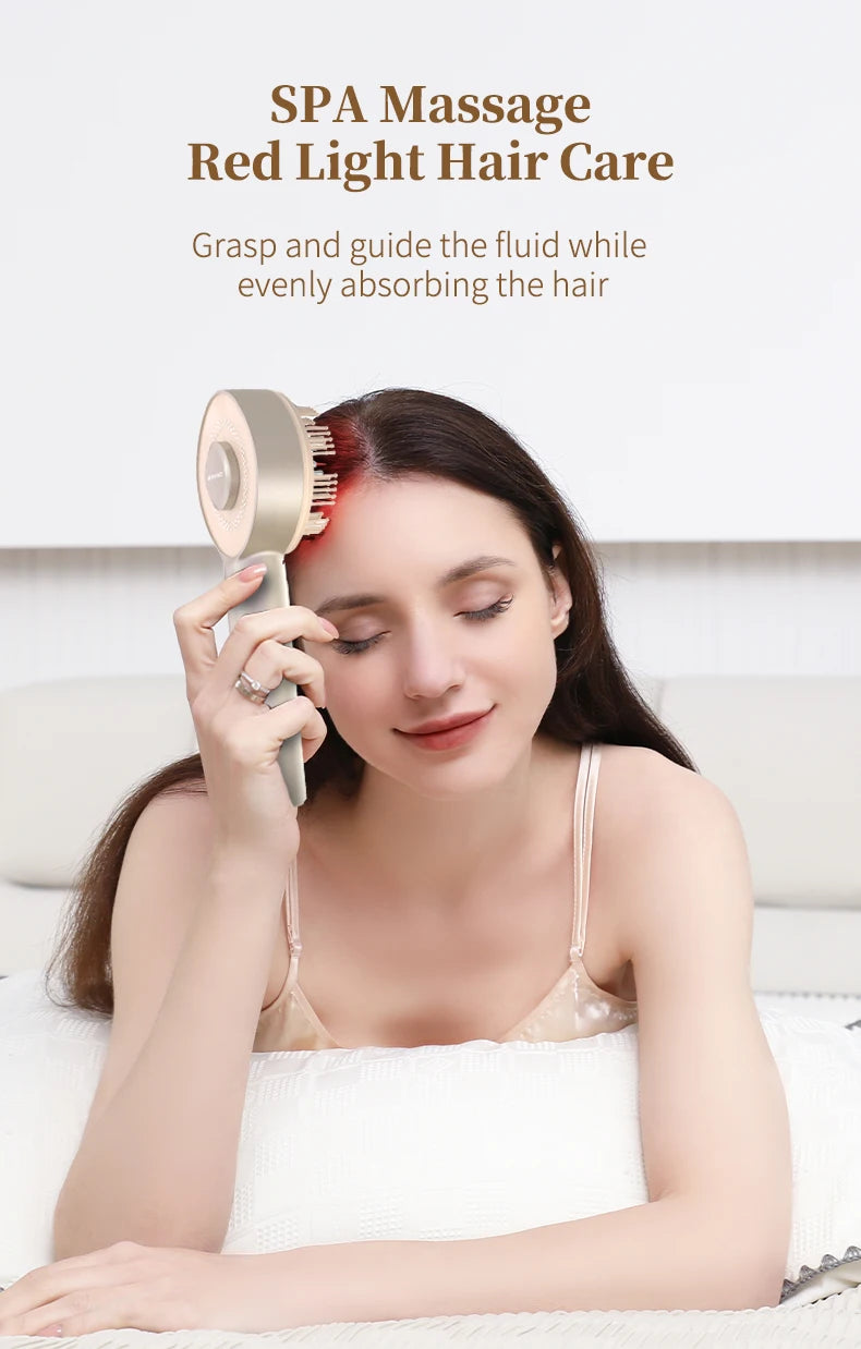 Electric Scalp Massager and Hair Growth Serum Applicator Comb - 13