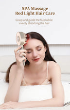 Electric Scalp Massager and Hair Growth Serum Applicator Comb