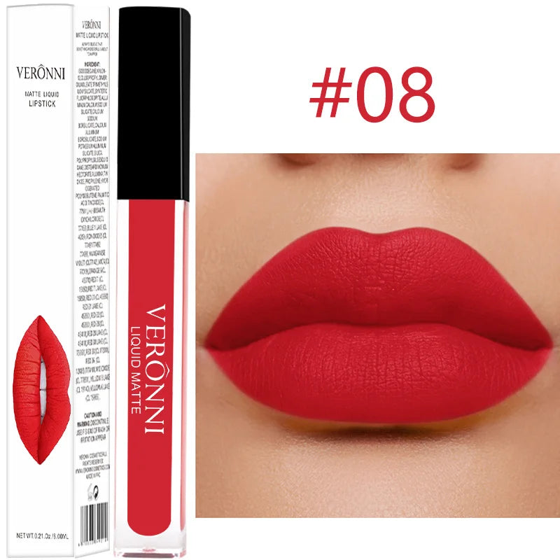 Waterproof Matte Liquid Lipstick Long-Lasting Lip Gloss