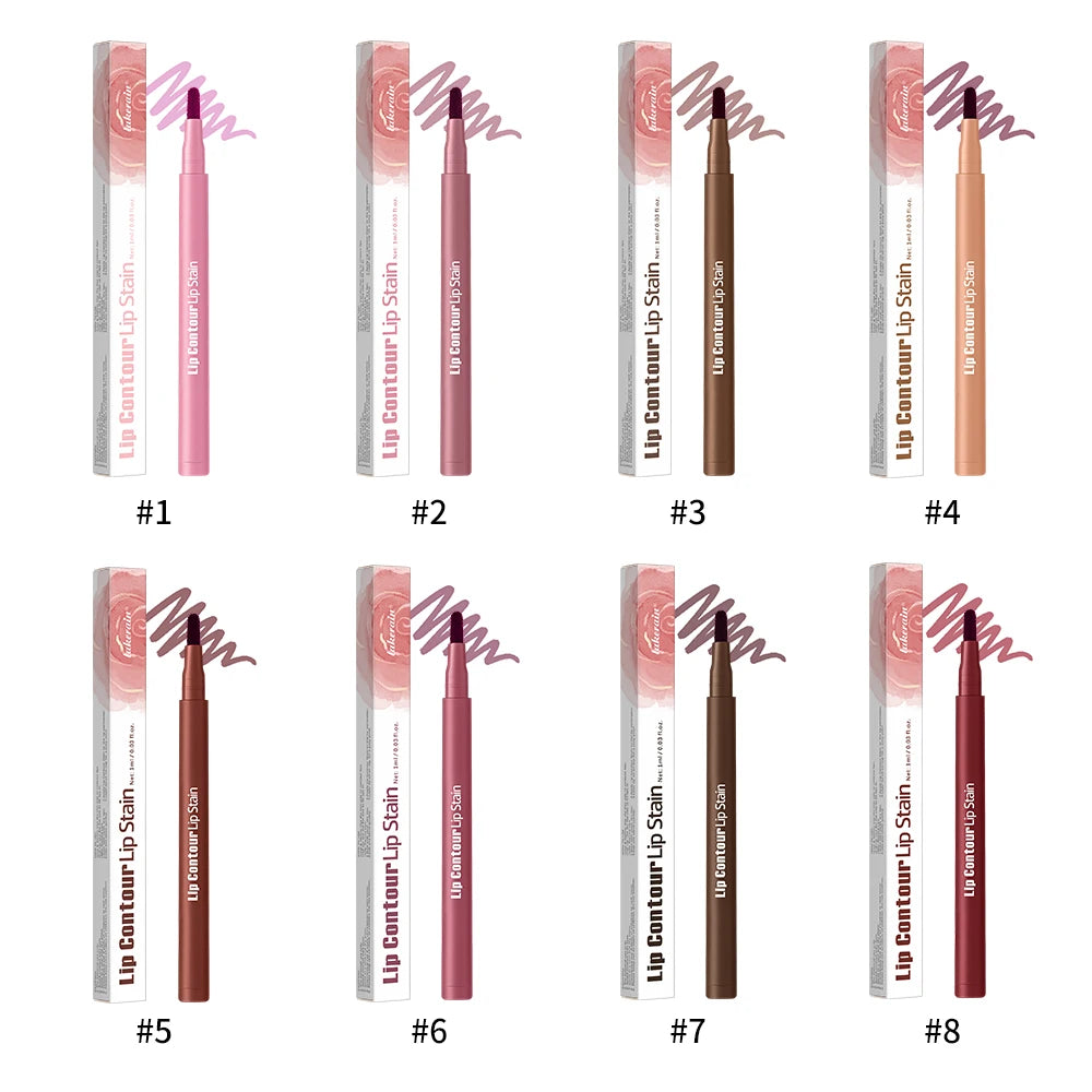 Dual-Sided Long-Lasting Lip Contour Stain and Liner