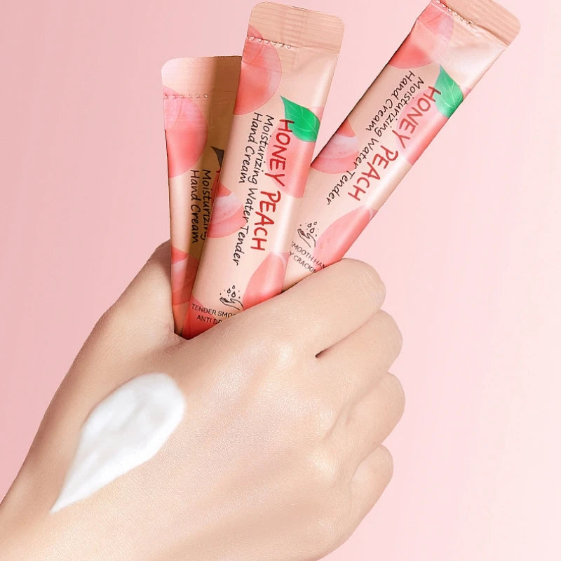 Honey Peach Moisturizing Hand Cream Sticks